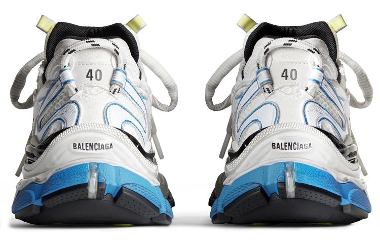 Balenciaga Runner 2.0 Sneakers 'White Yellow and Blue Mesh and Polyurethane' 779066W3RXP9074 - 6
