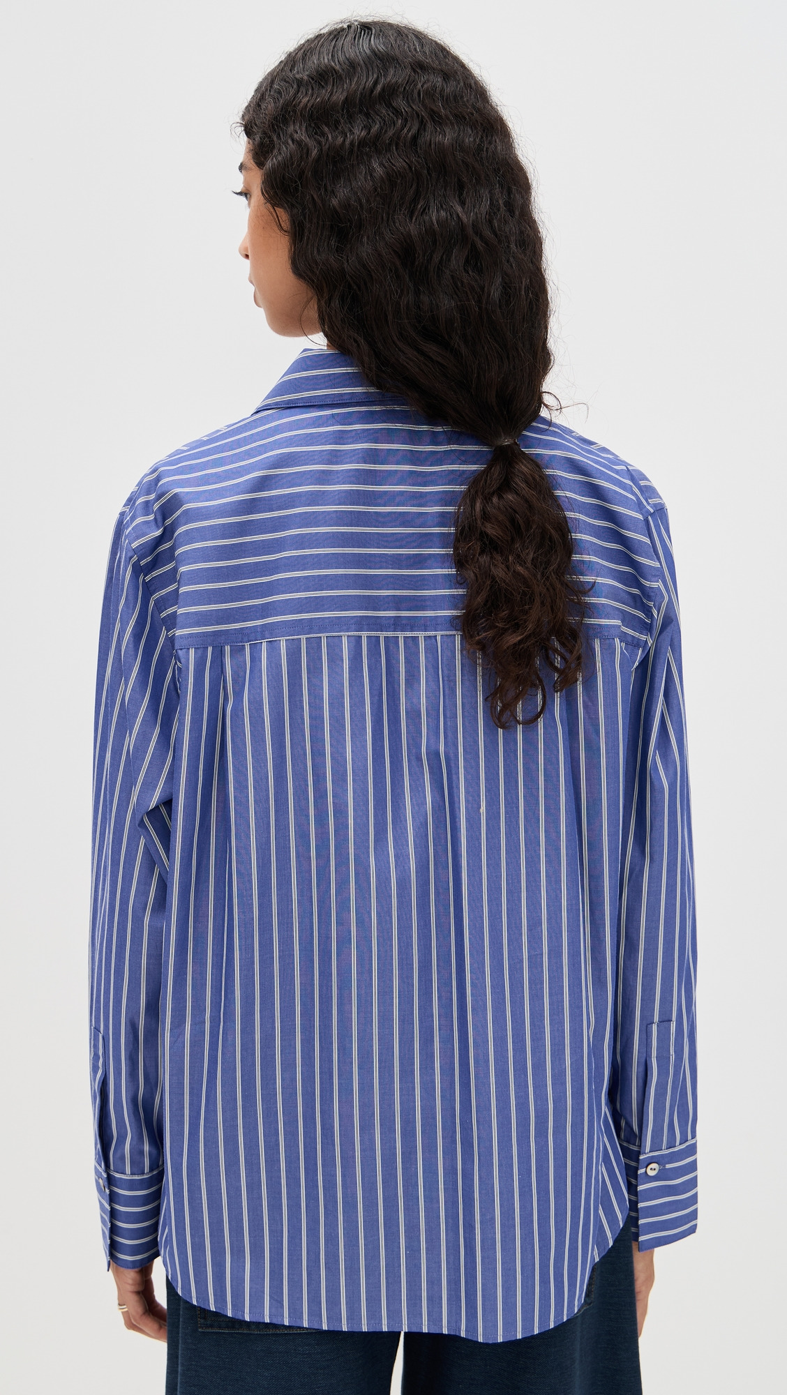 Relaxed Popover Long Sleeve Top - 2