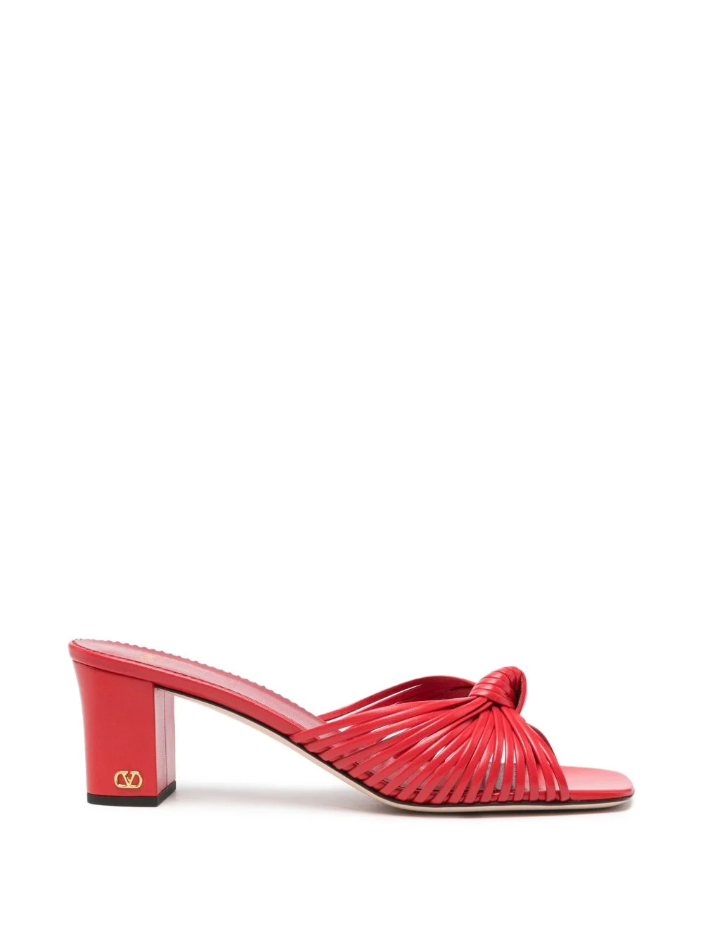 knot-detail sandals - 1