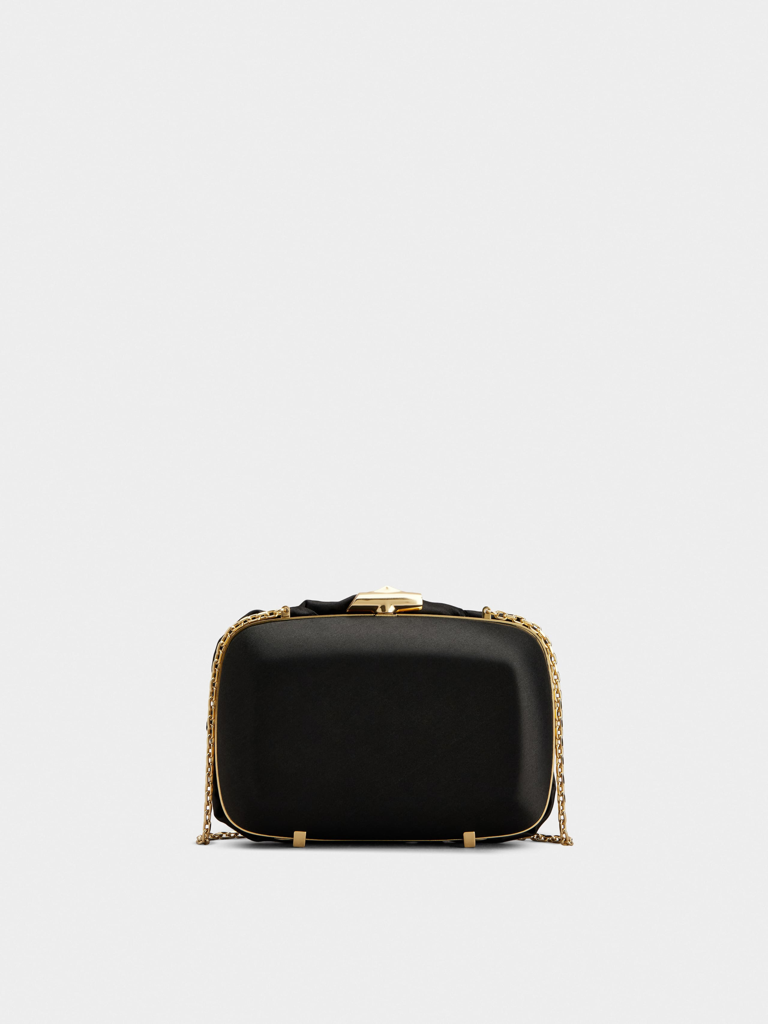 Rose Vivier Clutch in satin - 4