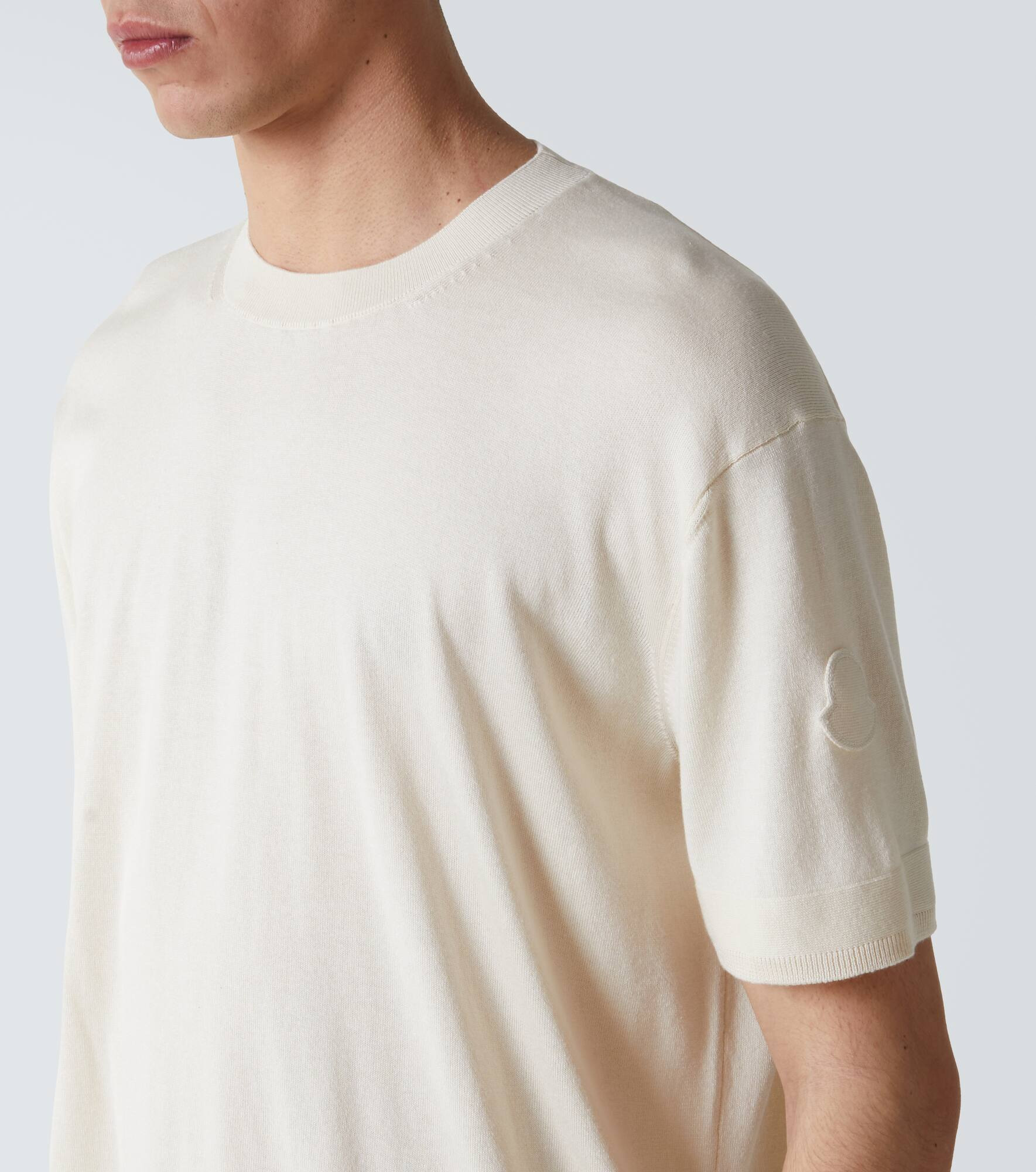 Silk and cotton T-shirt - 5