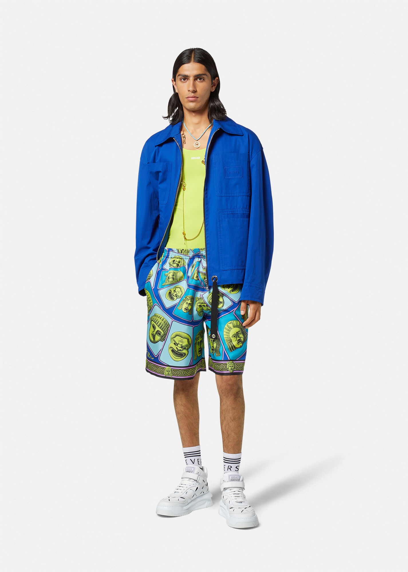 Le Maschere Silk Shorts - 2
