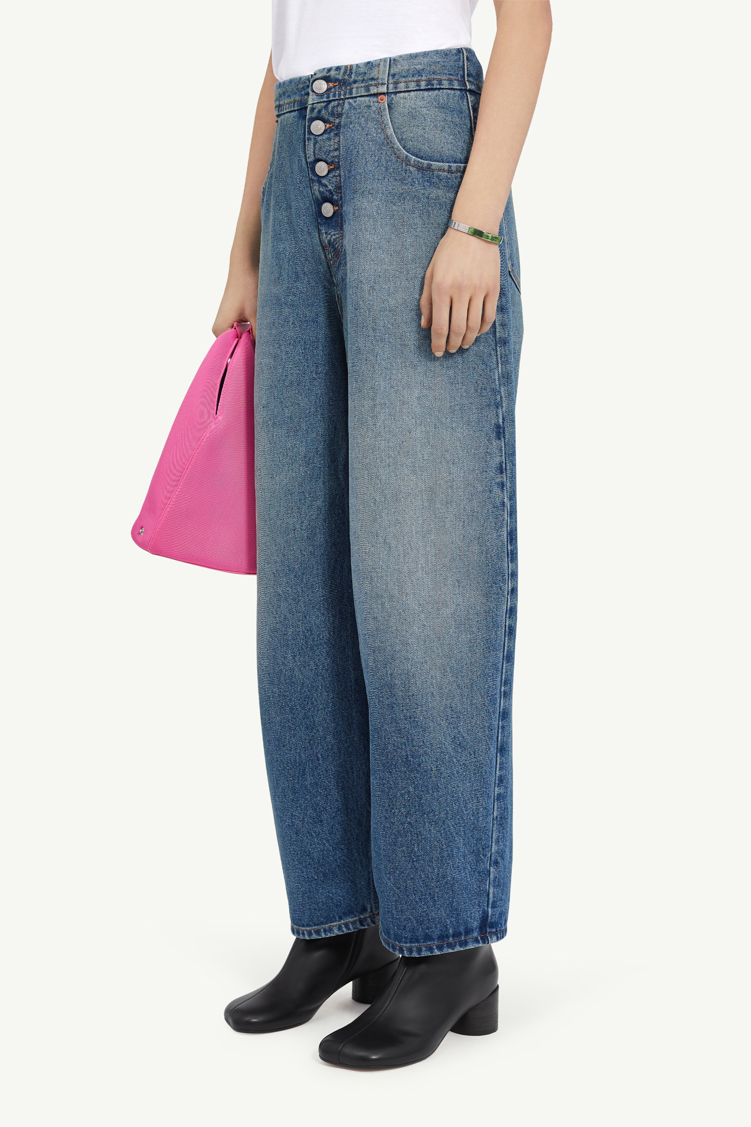 Blue Denim Trousers - 5