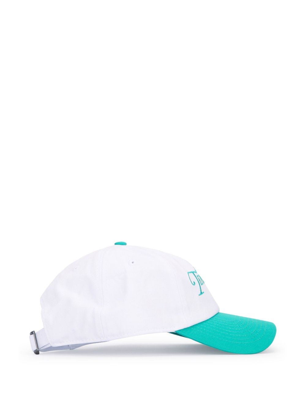 embroidered cotton cap - 3