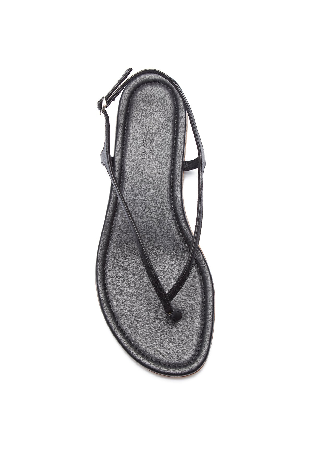 Gia Sandal in Black Leather - 4
