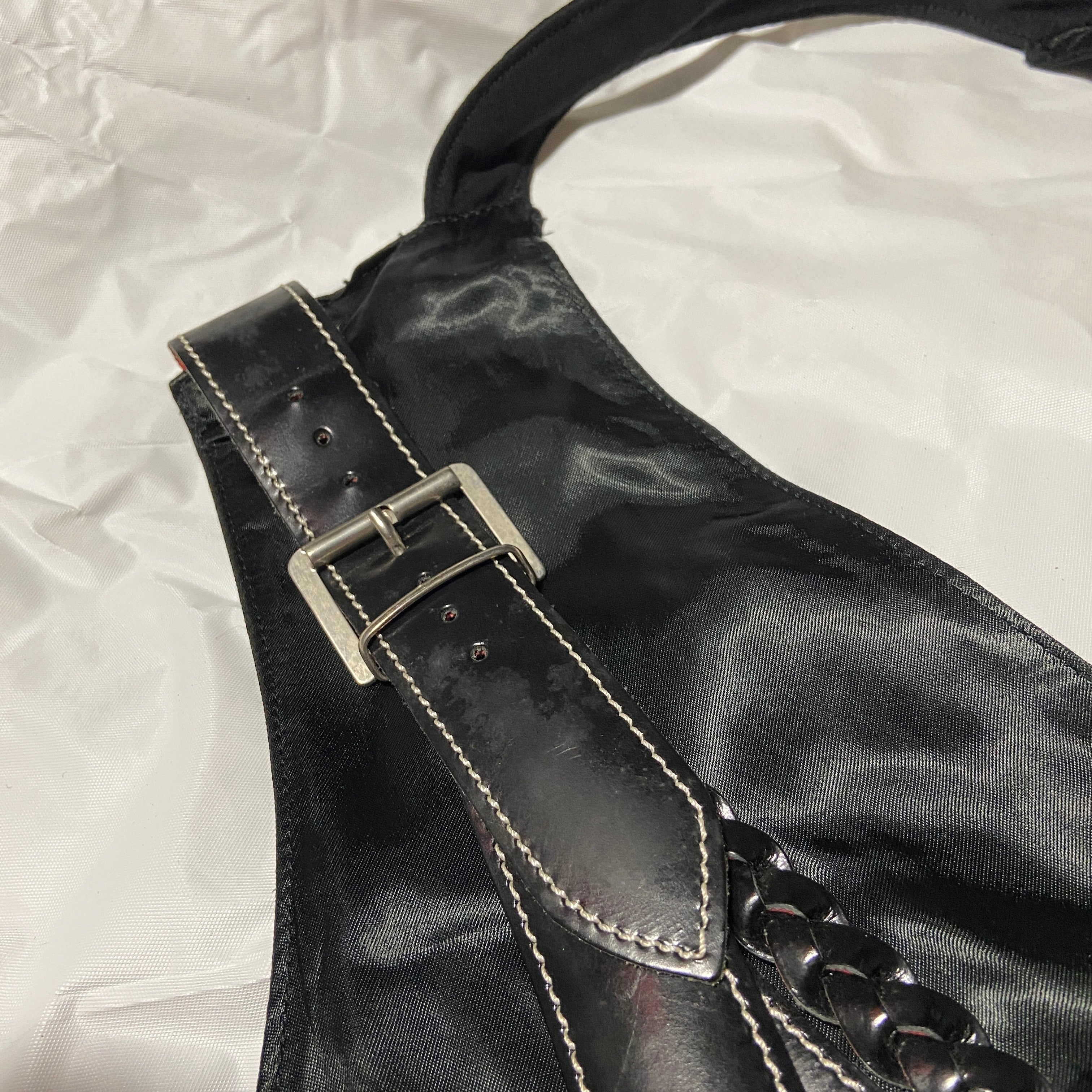 Jean Paul Gaultier Madonna leather bondage waistcoat - 10