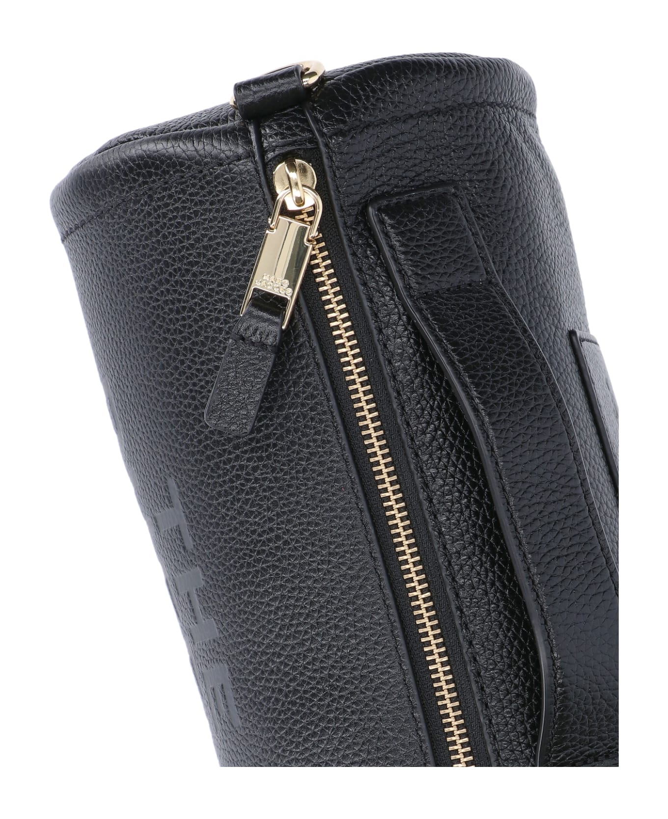 Black Leather Duffle Bag - 4