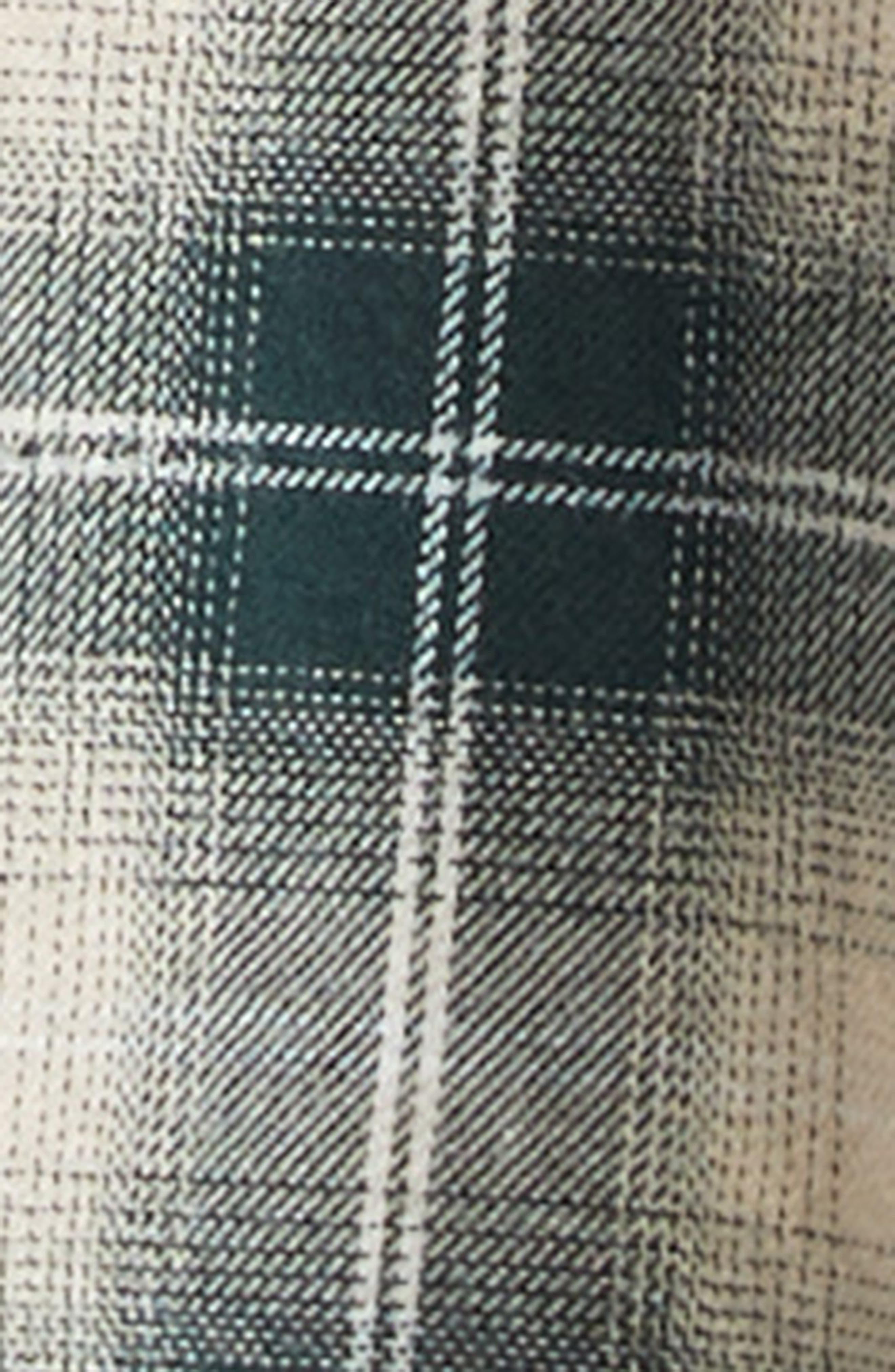 AMIRI Shotgun Distressed Plaid Flannel Button-Up Shirt in Evergreen at Nordstrom - 6