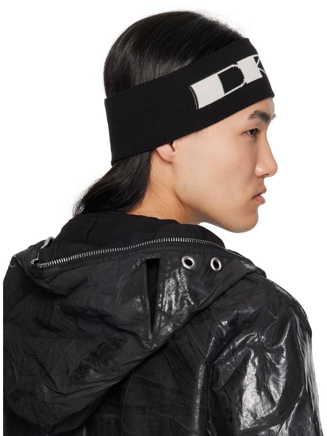 Black Hollywood Cotton Headband - 3
