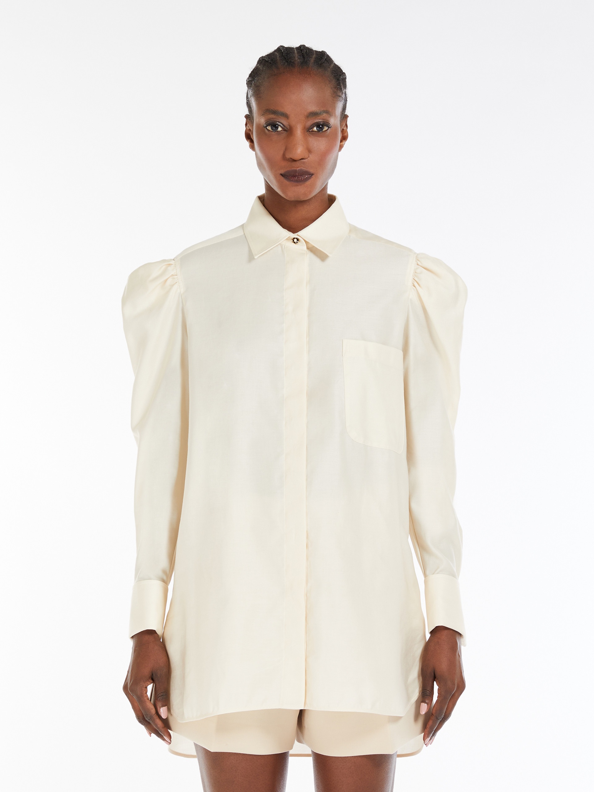 FARADAY Cotton satin shirt - 3