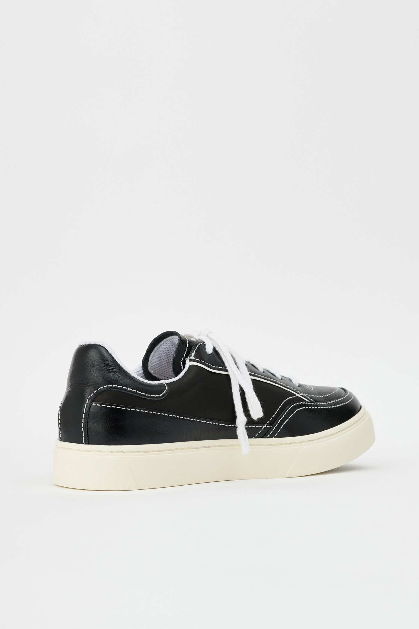 Skimmer Black Leather - 5