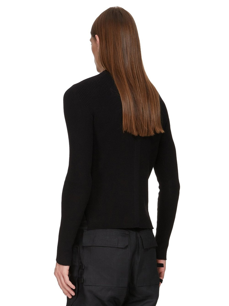 Black Concordians Ribbed Geo Sweater 3