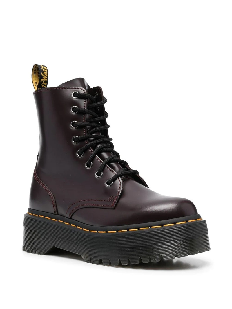 Dr. Martens chunky lace-up leather boots outlook