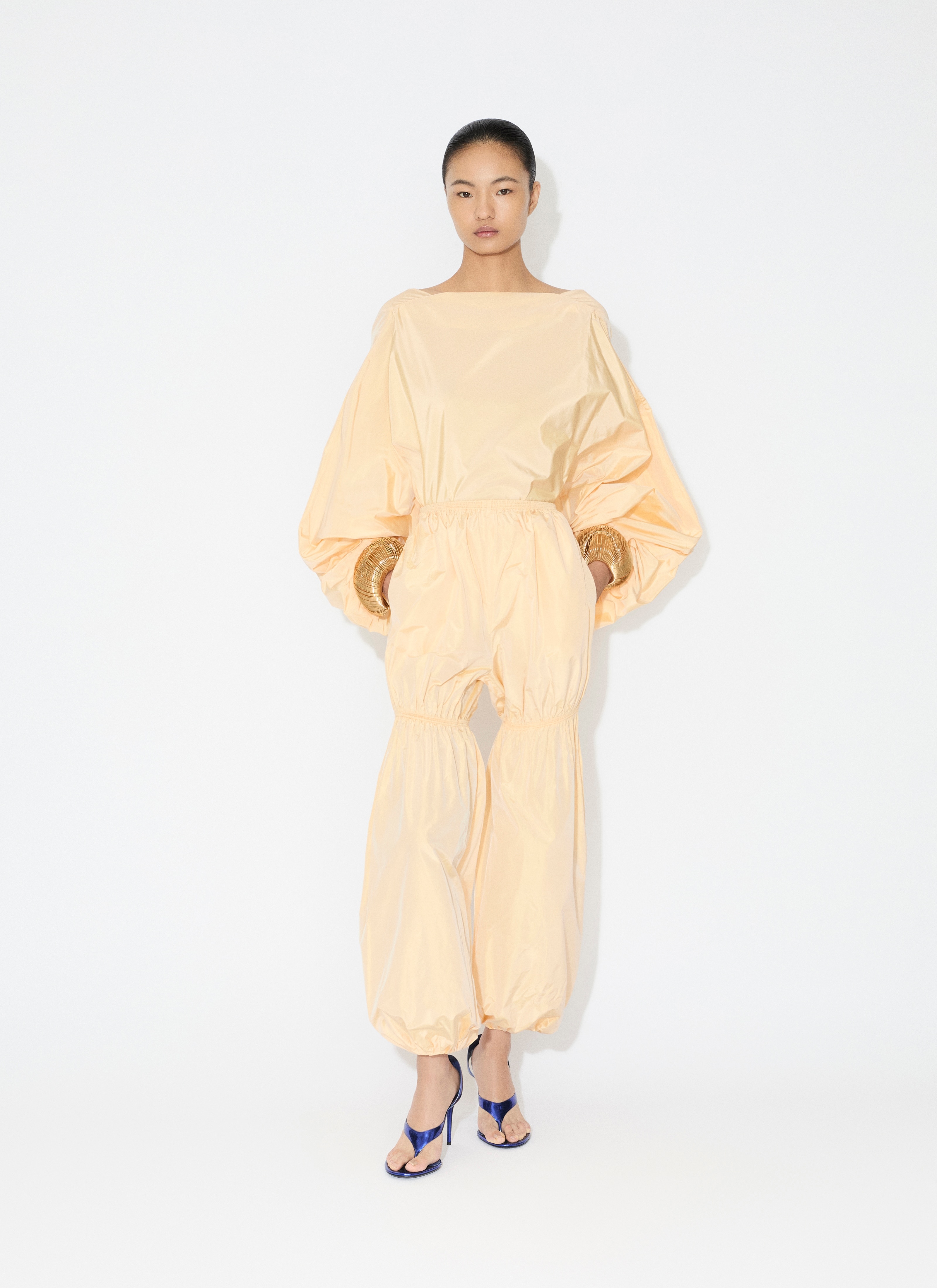 TAFFETA TRACK PANTS - 2