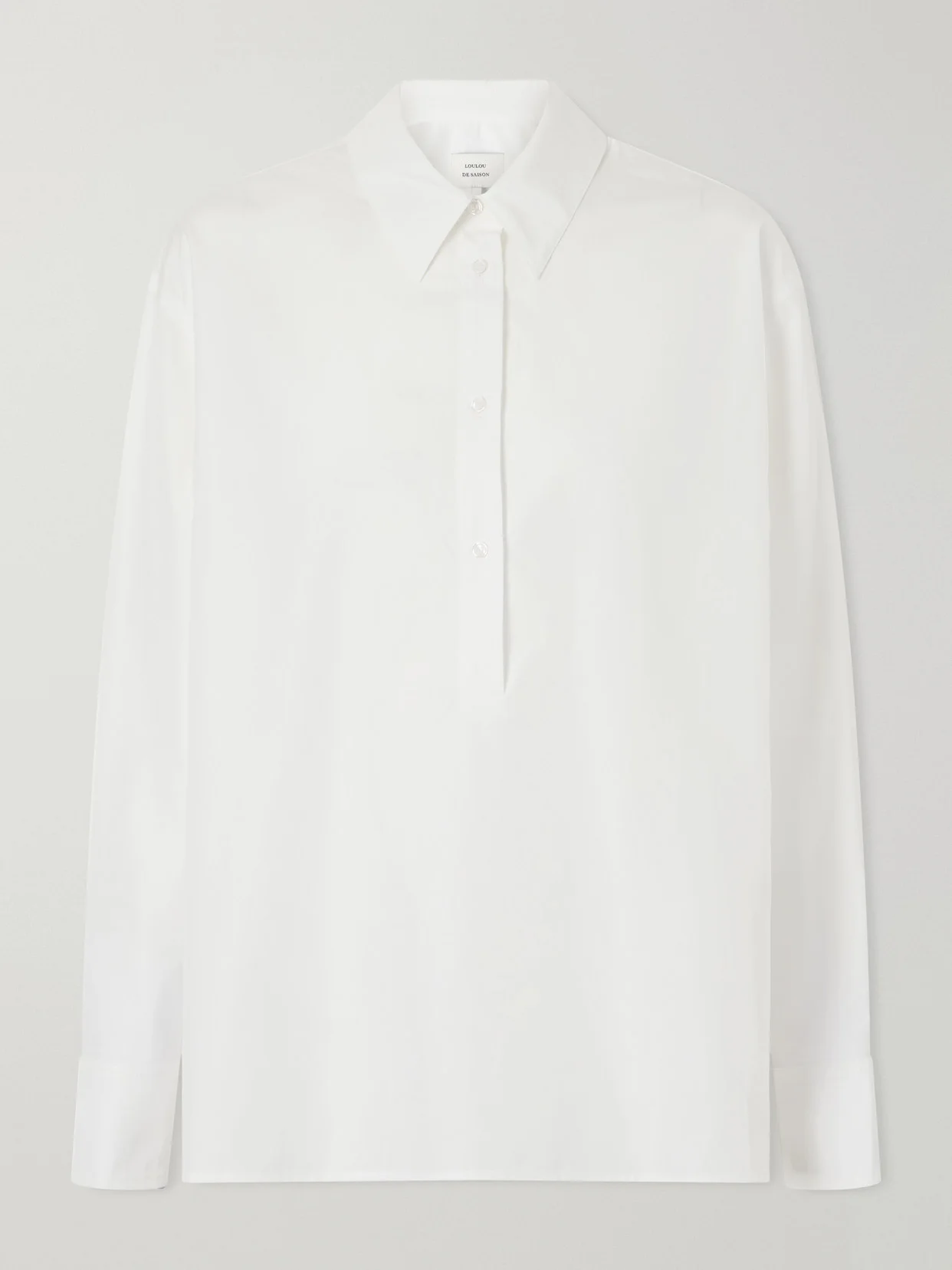 Colin Cotton-poplin Shirt - 1