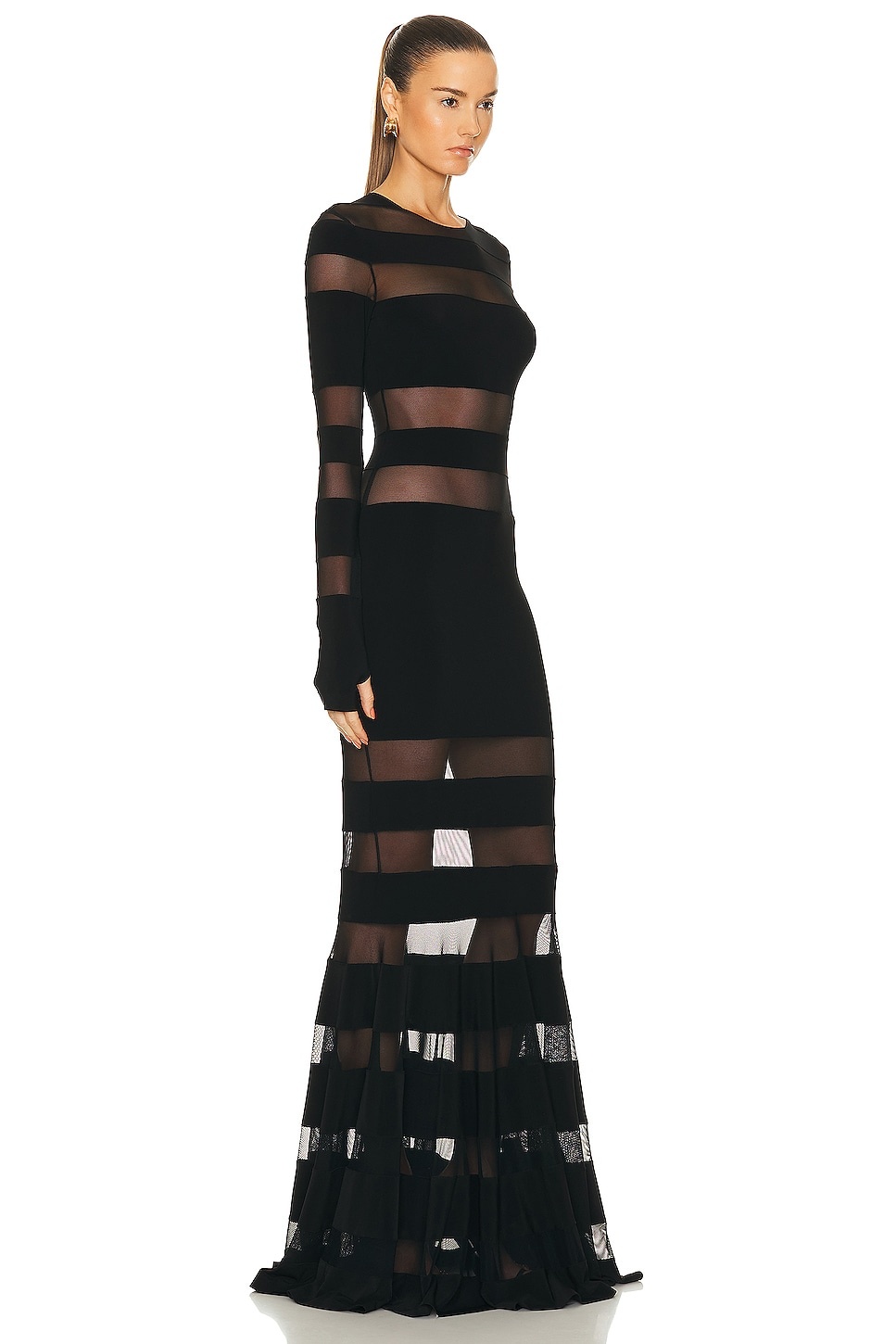 Spliced Fishtail Gown - 2