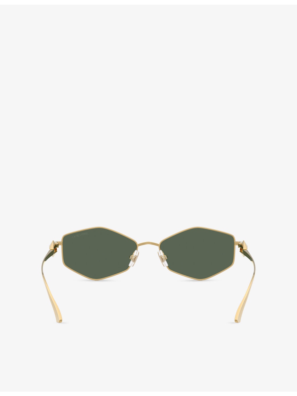 JC4017 Oval-Frame Metal Sunglasses - 4