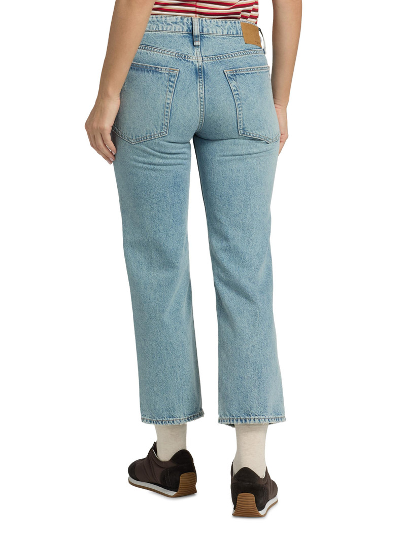 Women's Harlow Low-Rise Straight-Leg Crop Jeans - Vista 5