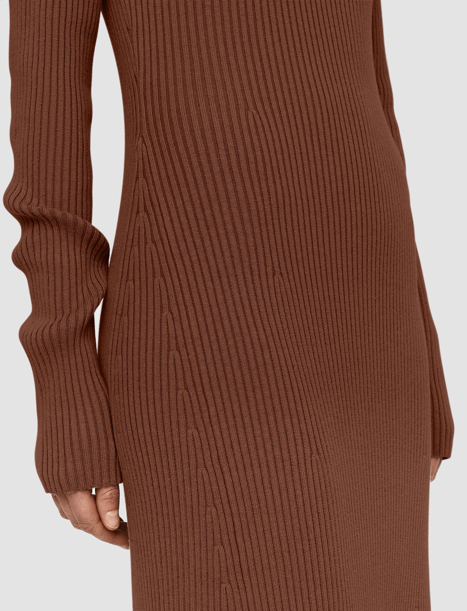 Silk Cashmere Dress - 5