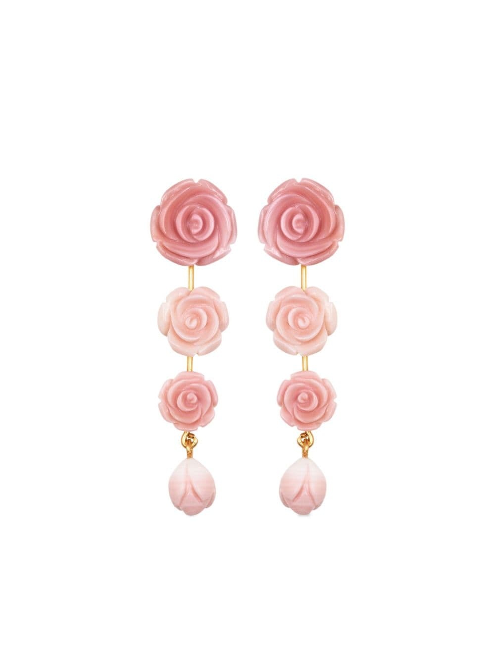 Tyla floral drop earrings - 1