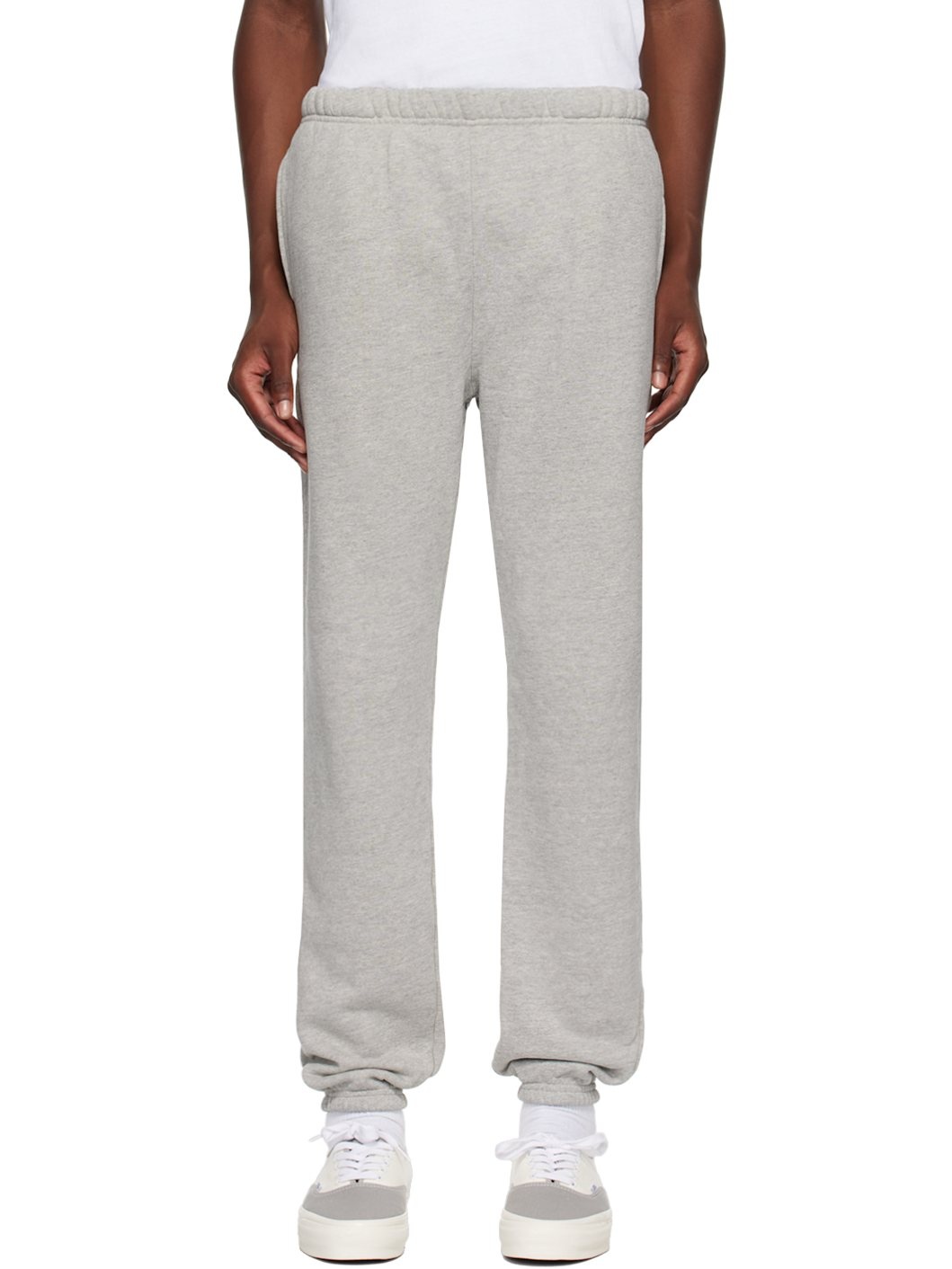 Gray Heavyweight Classic Sweatpants - 1