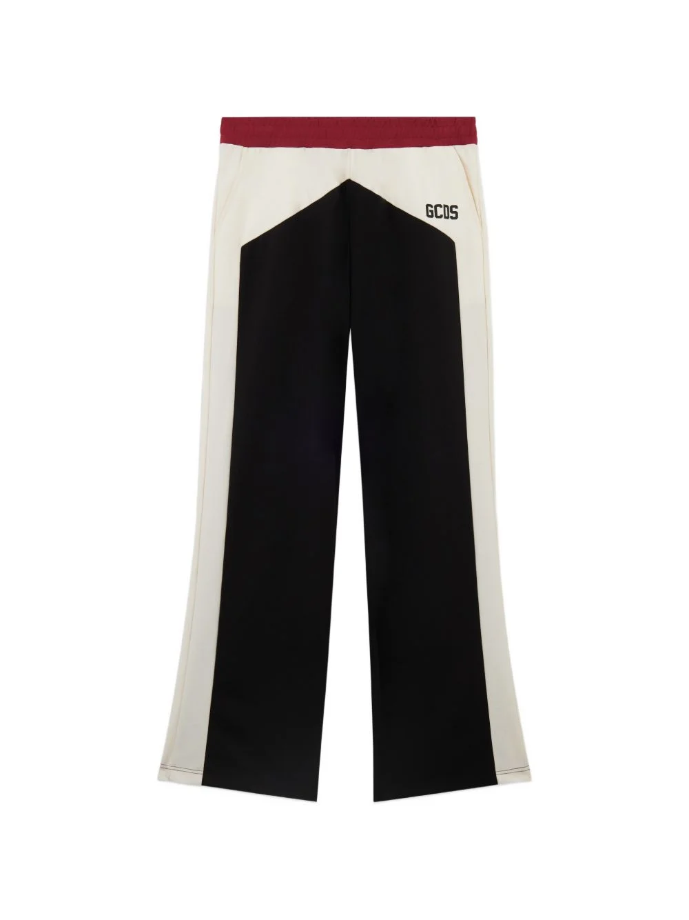two-tone track pants - 1