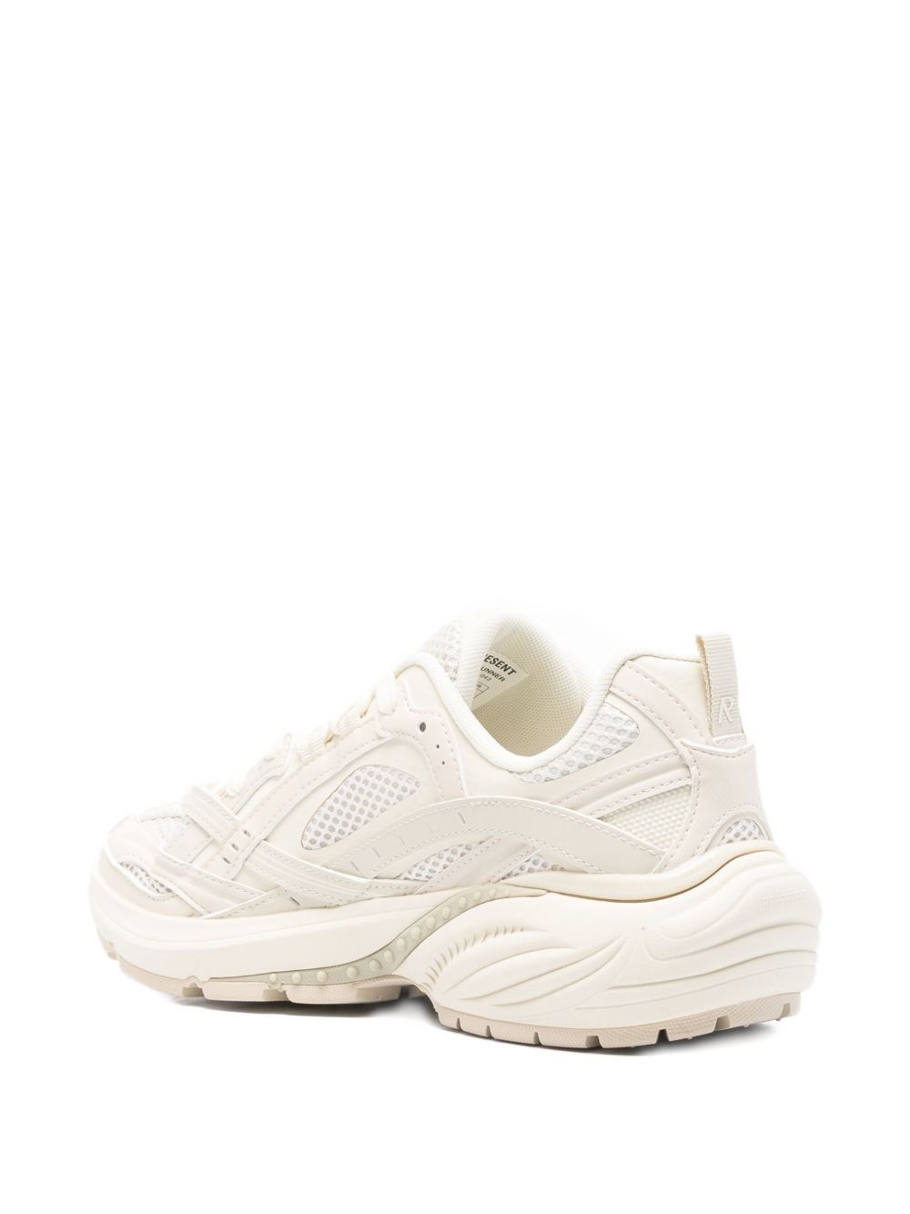 mesh-panel sneakers - 3