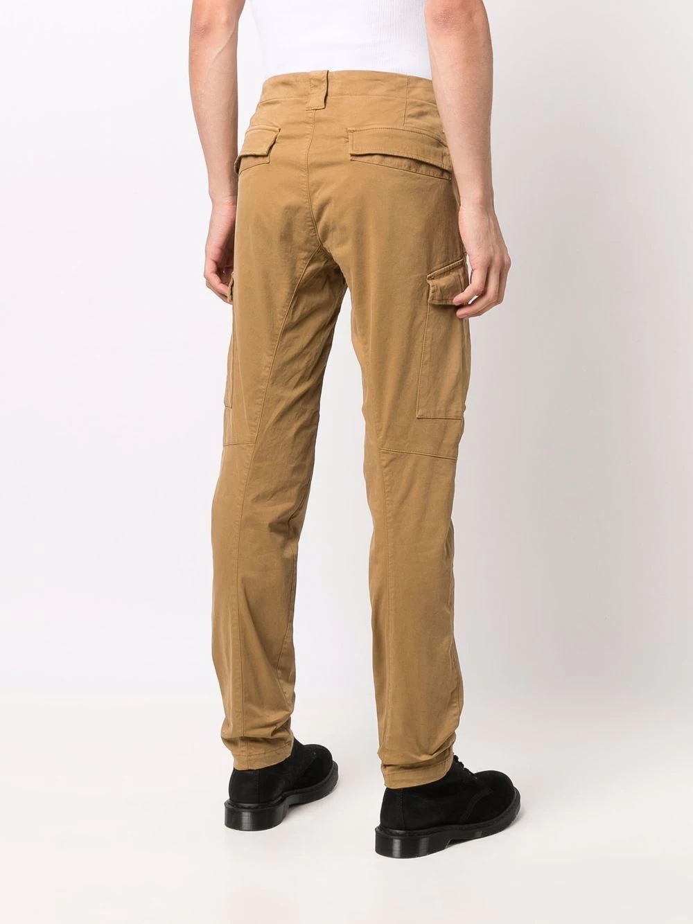 lens detail cargo trousers - 4