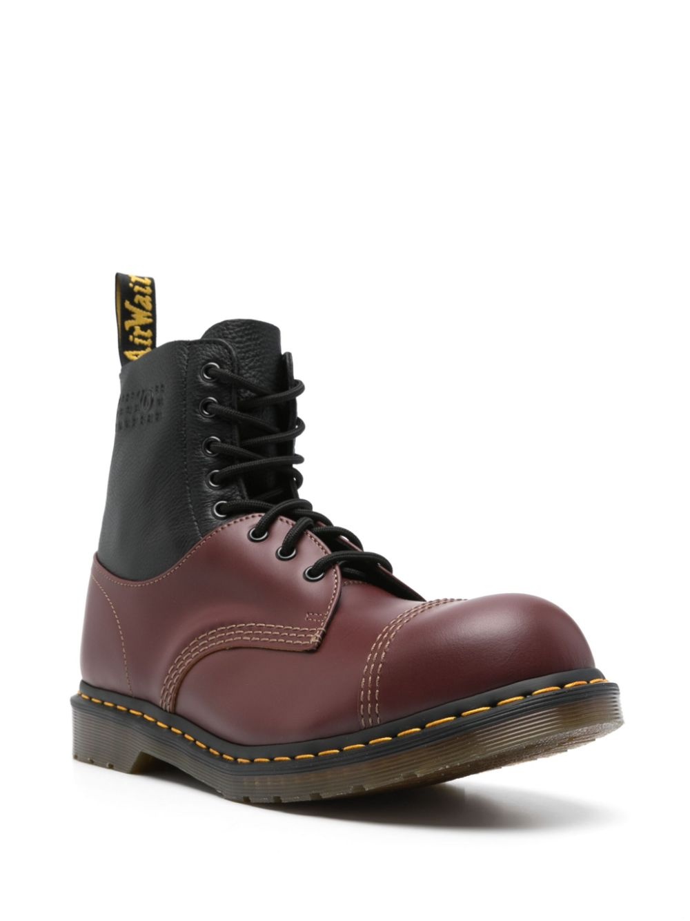 x Dr. Martens colourblock ankle boots - 2