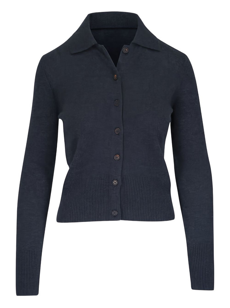 Fraga button collared cardigan 1