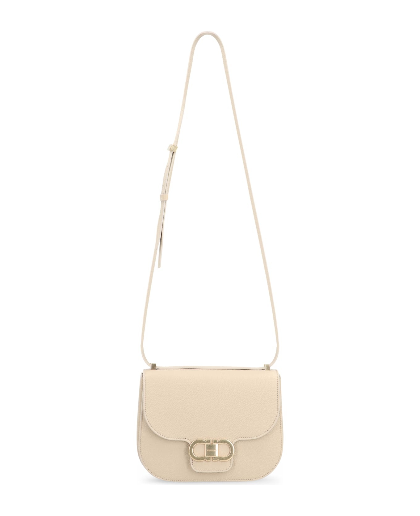 Gancini Leather Crossbody Bag - 5