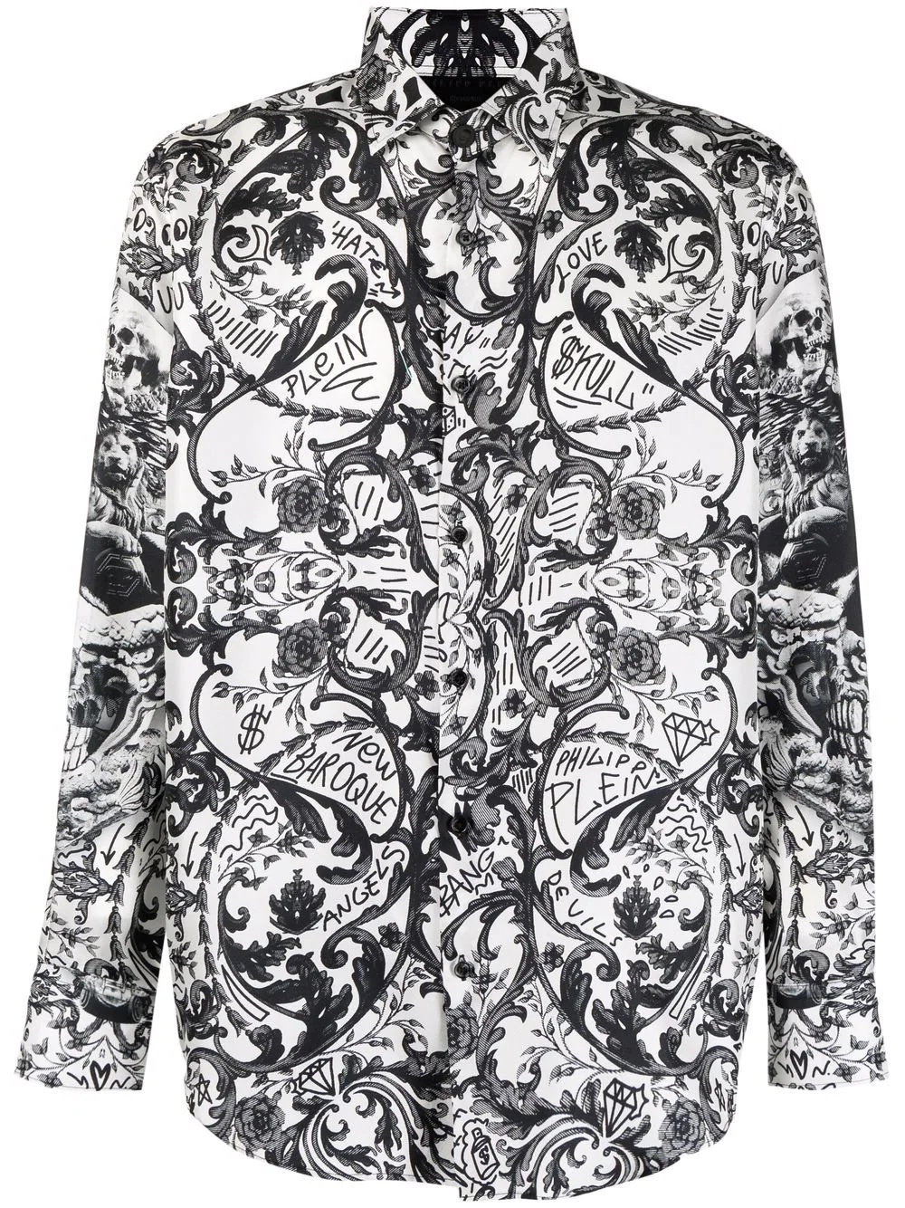 New Baroque-print shirt - 1