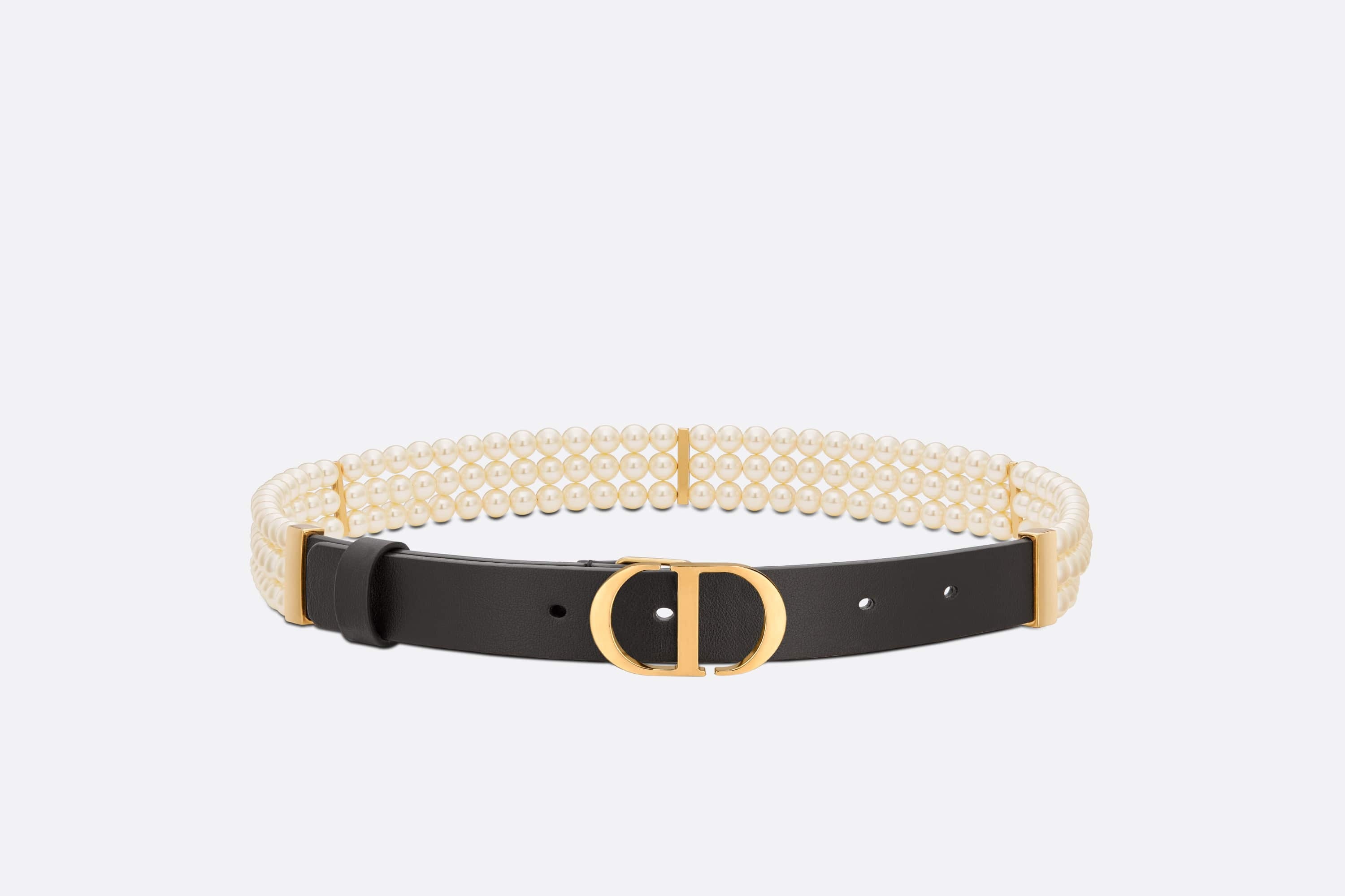 Dior Caro Pearls Belt - 1