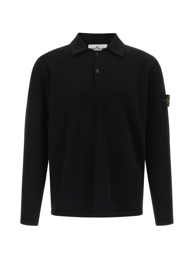 long-sleeve polo shirt 1