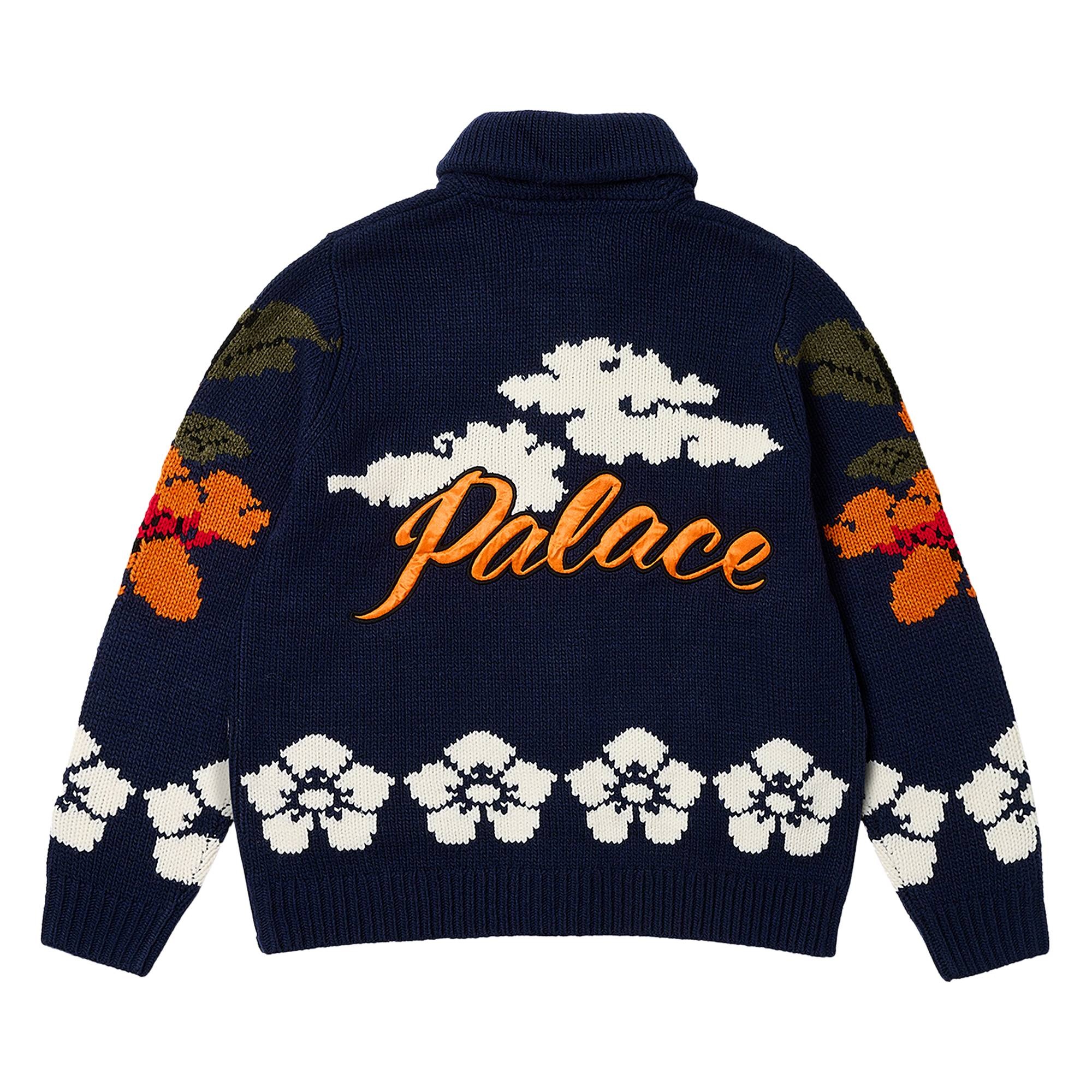 Palace Demon Cowichan Knit 'Blue' - 2