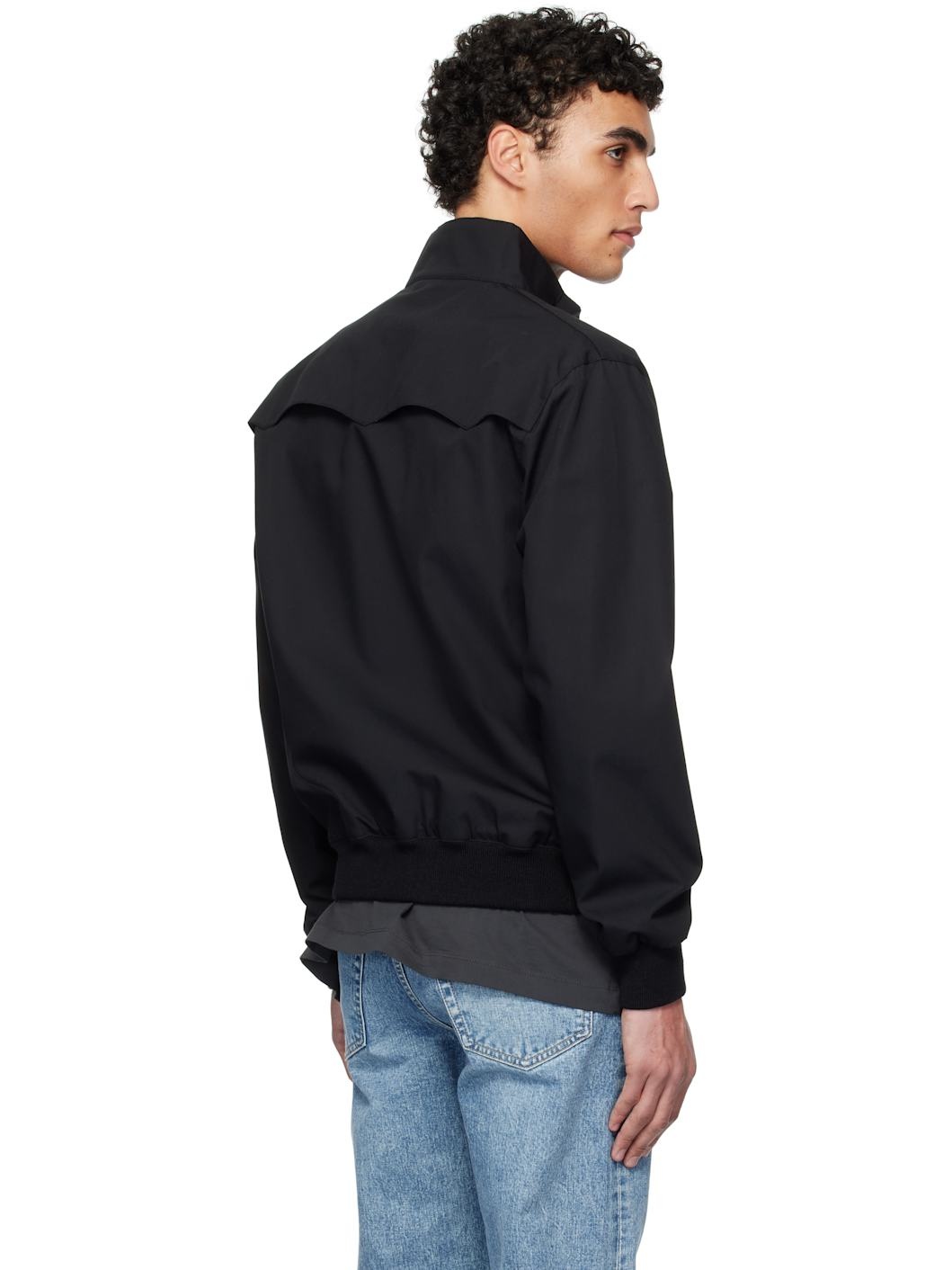 Black Harrington Jacket - 3
