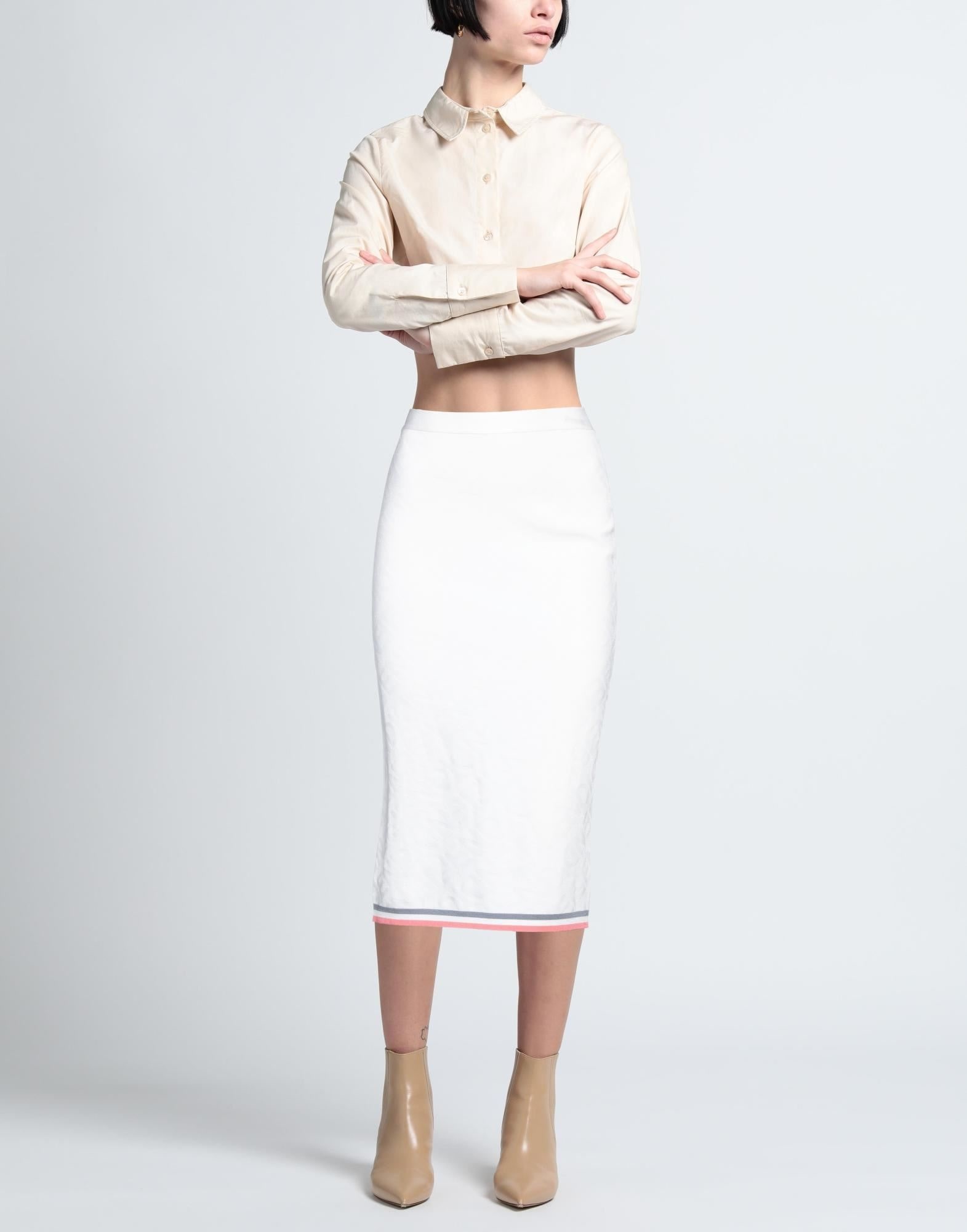 Ivory Women's Midi Skirt - 2