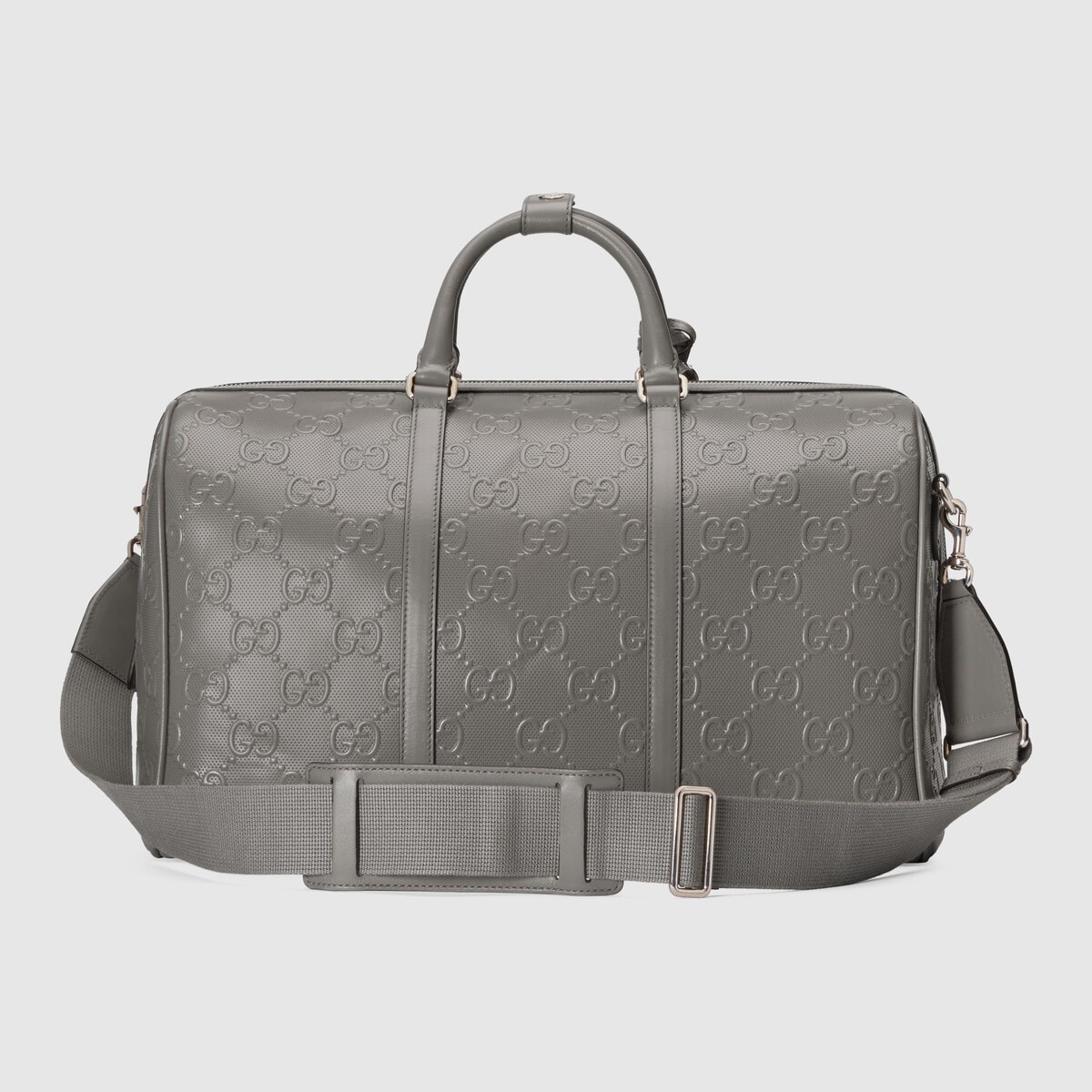 GG embossed duffle bag - 3