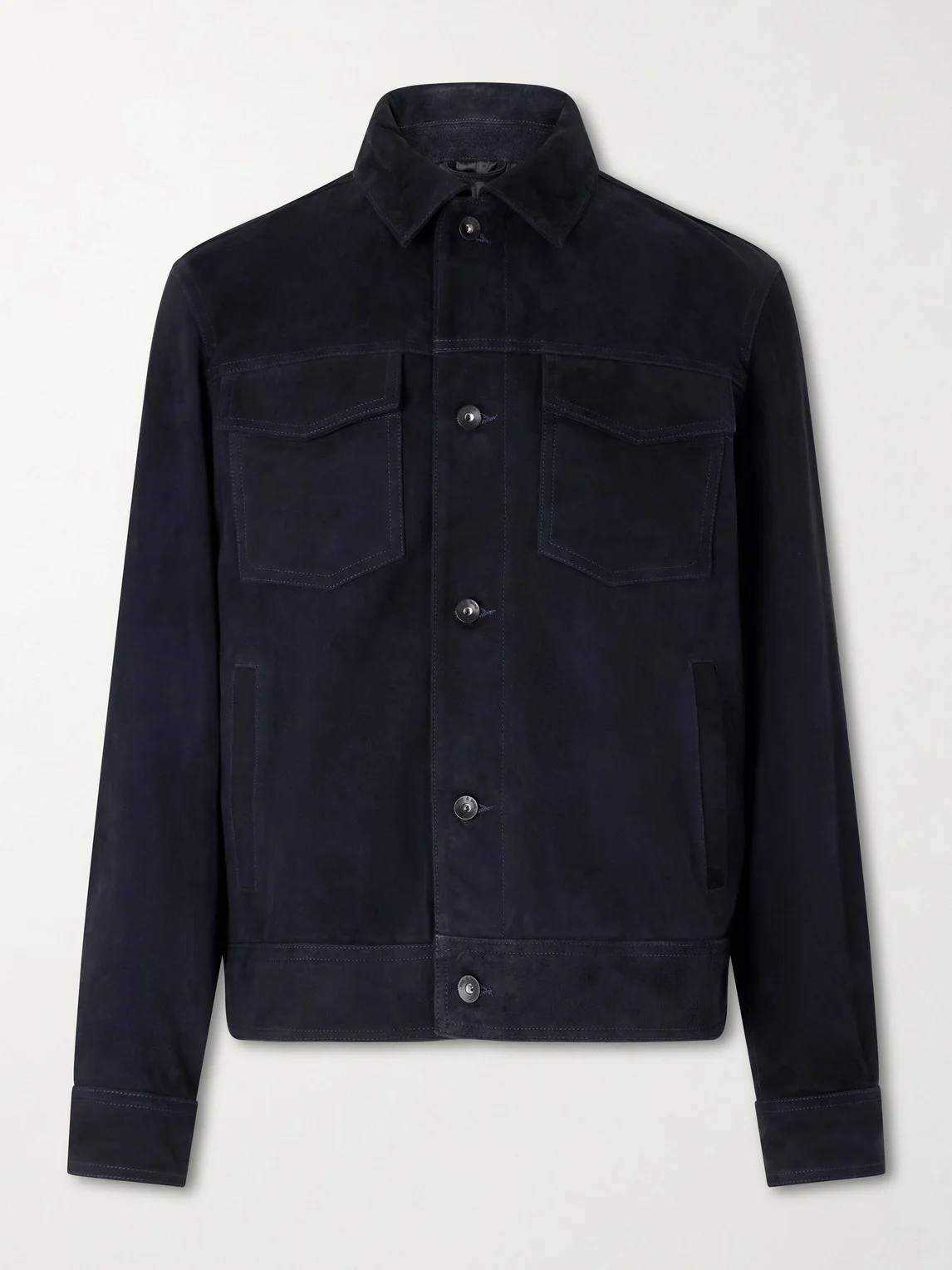 Suede Trucker Jacket - 1