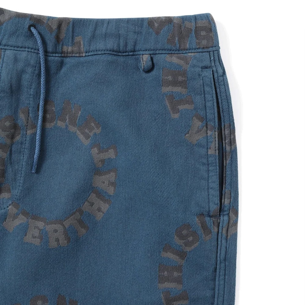 thisisneverthat | 2Tone Logo Jacquard Short 'Blue' - 4