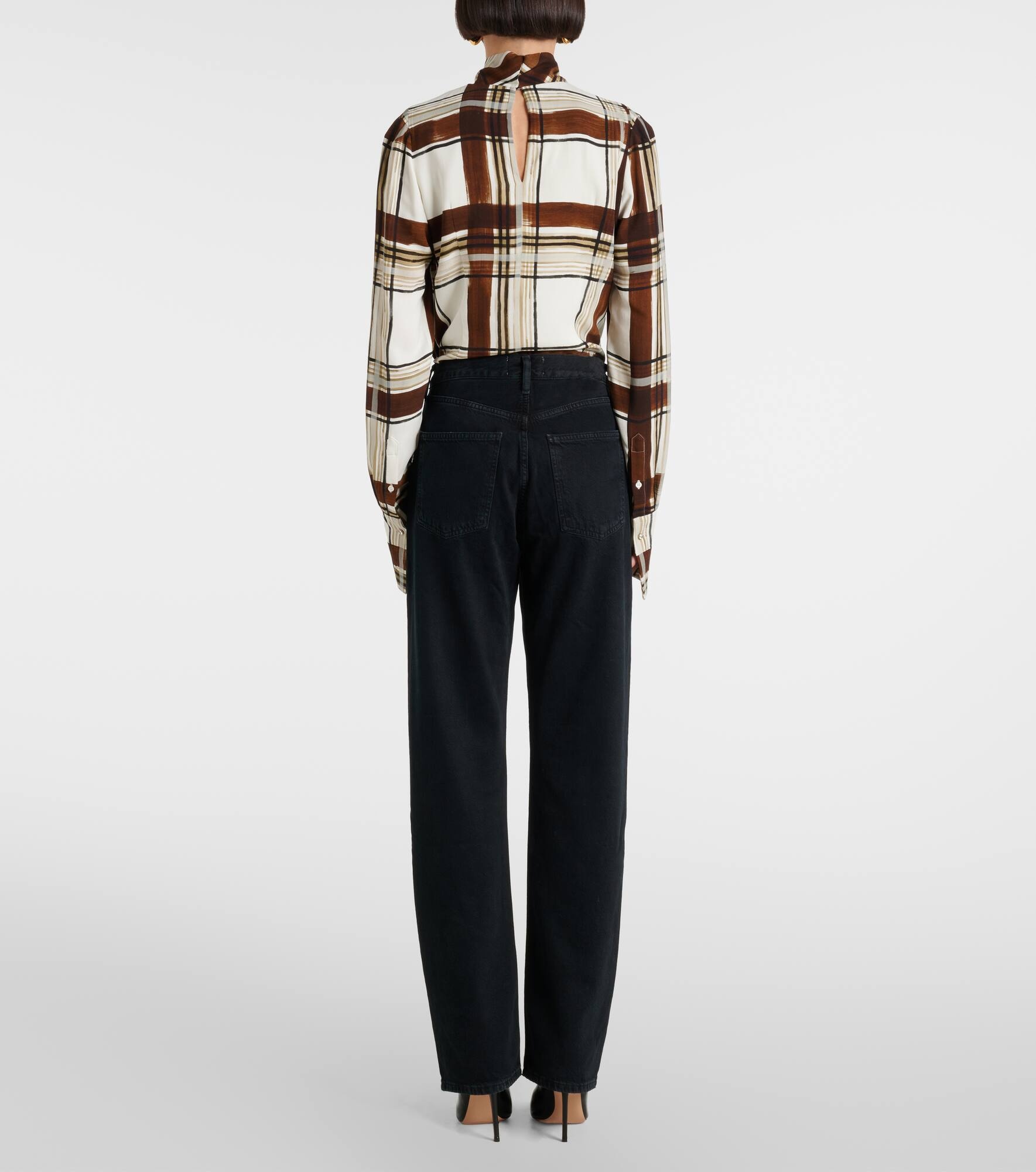 '90s Pinch Waist high-rise straight jeans - 3