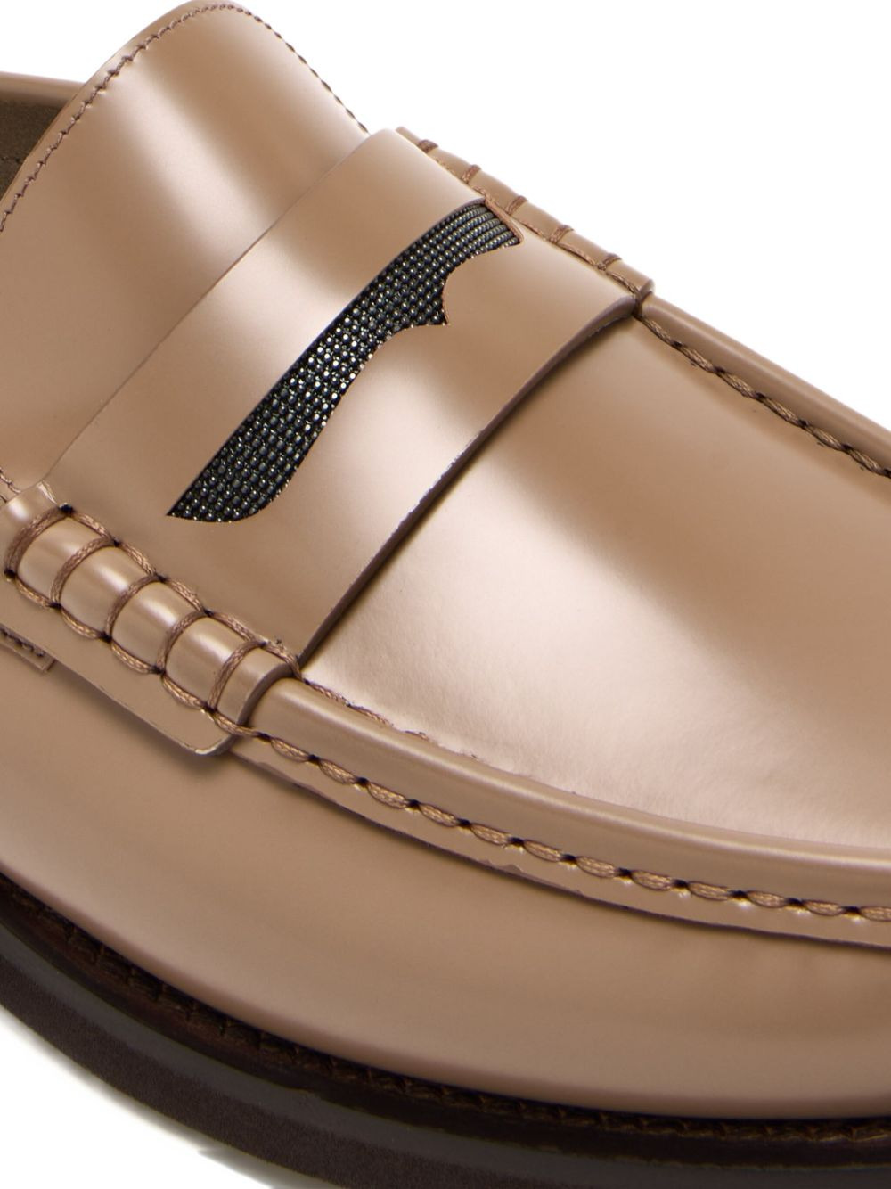 penny-strap mules - 3