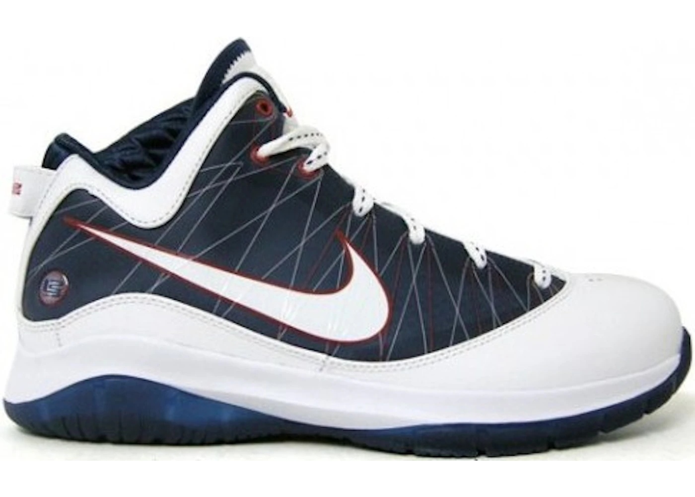 Nike LeBron 7 PS P.S. White/Navy - 1