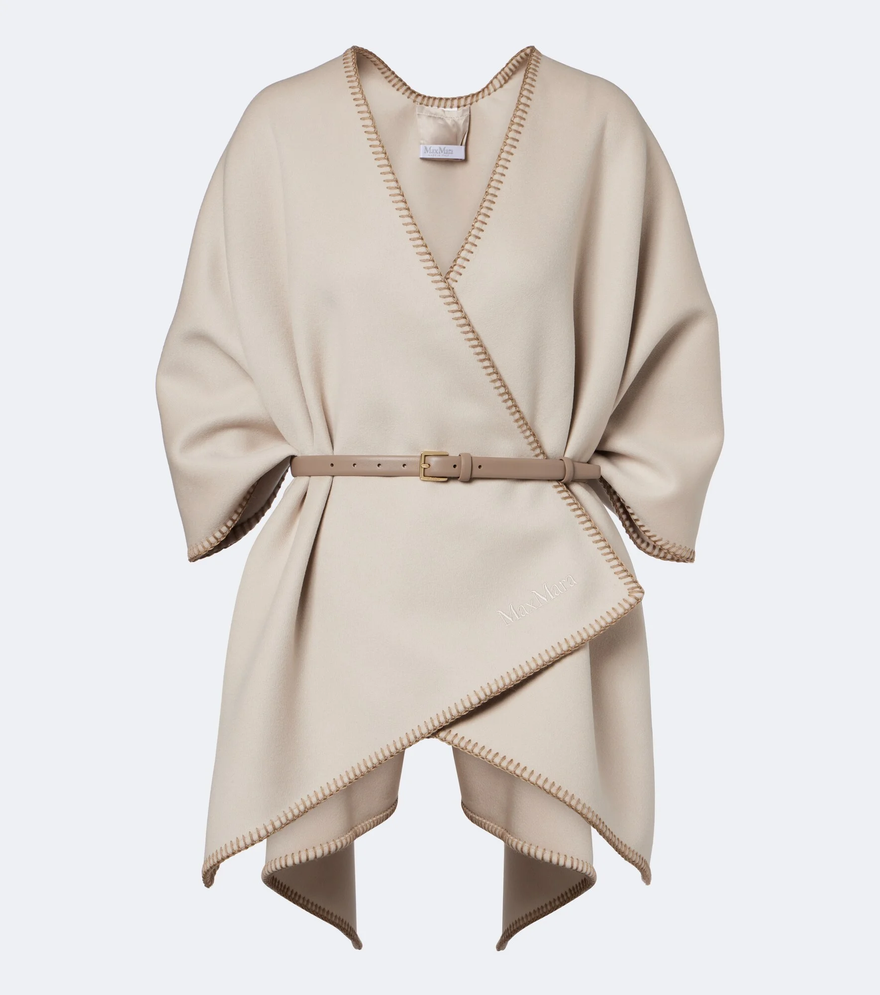 Virgin wool cape - 1