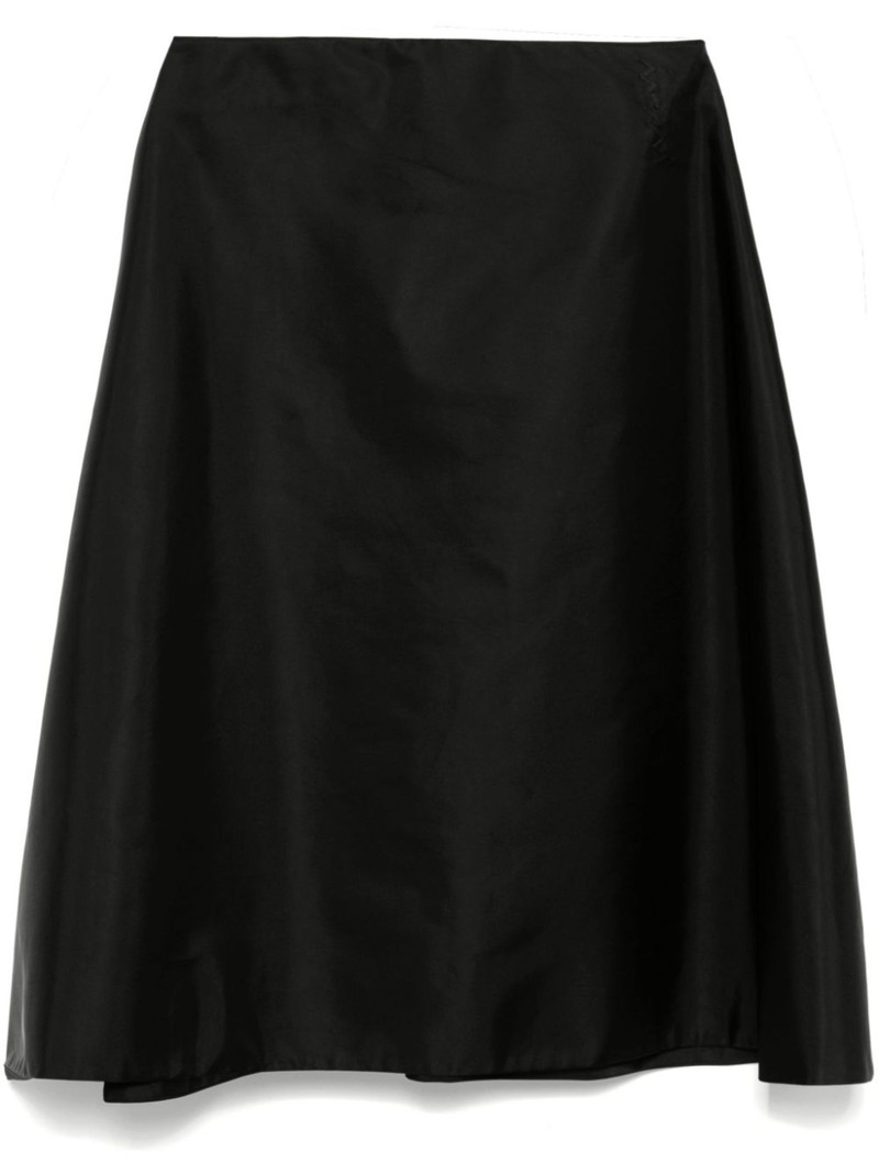 A-line midi skirt - 1