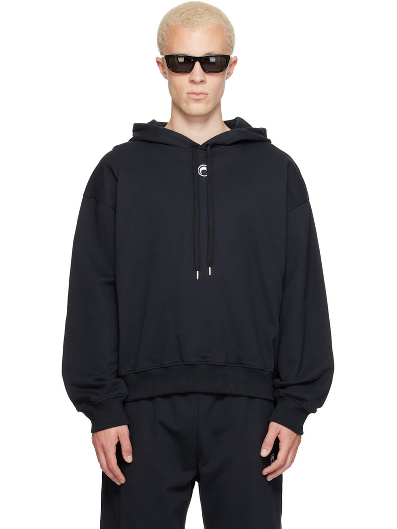 Black Moon Logo Hoodie 1