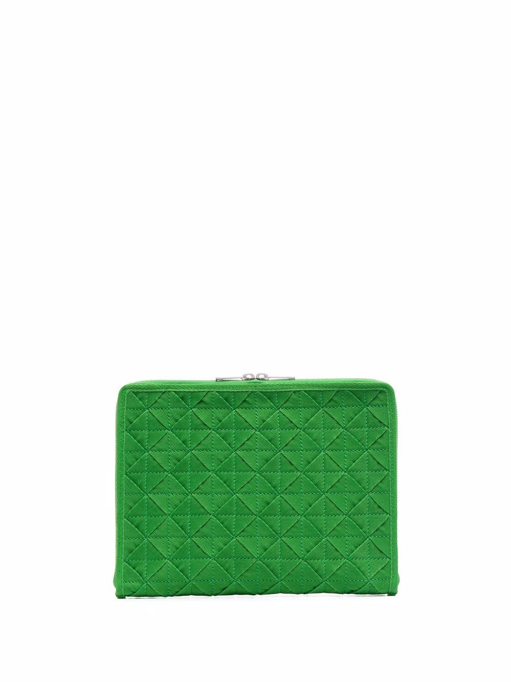 Intrecciato woven wallet - 2