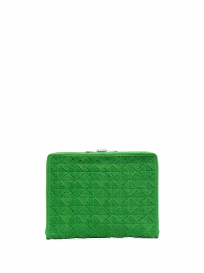 Bottega Veneta Intrecciato woven wallet outlook