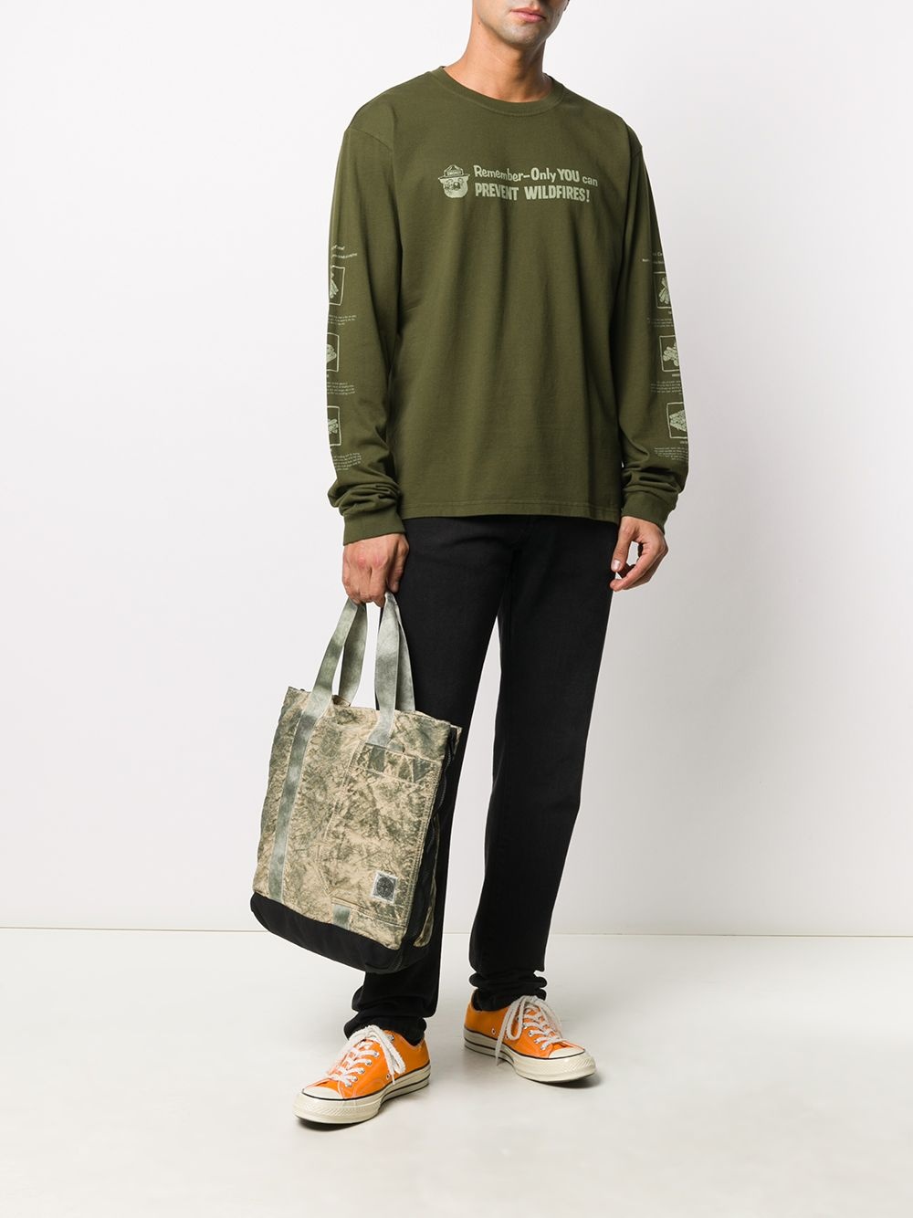 slogan print sweatshirt - 2