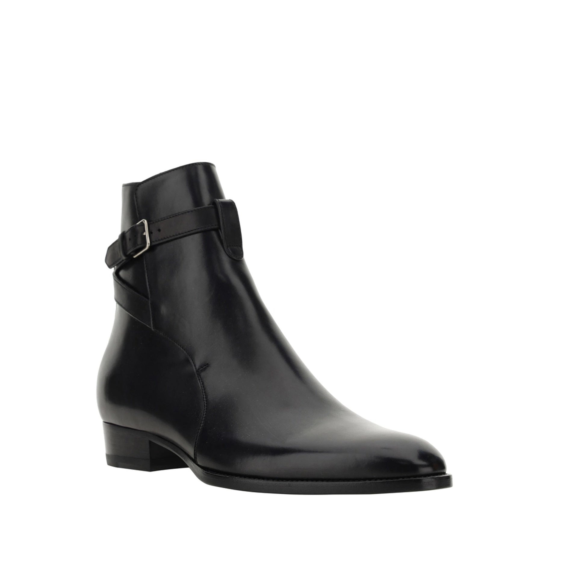100% Authentic YSL Mens Wyatt Jodhpur Boots SAINT LAURENT PARIS • Men main image 4